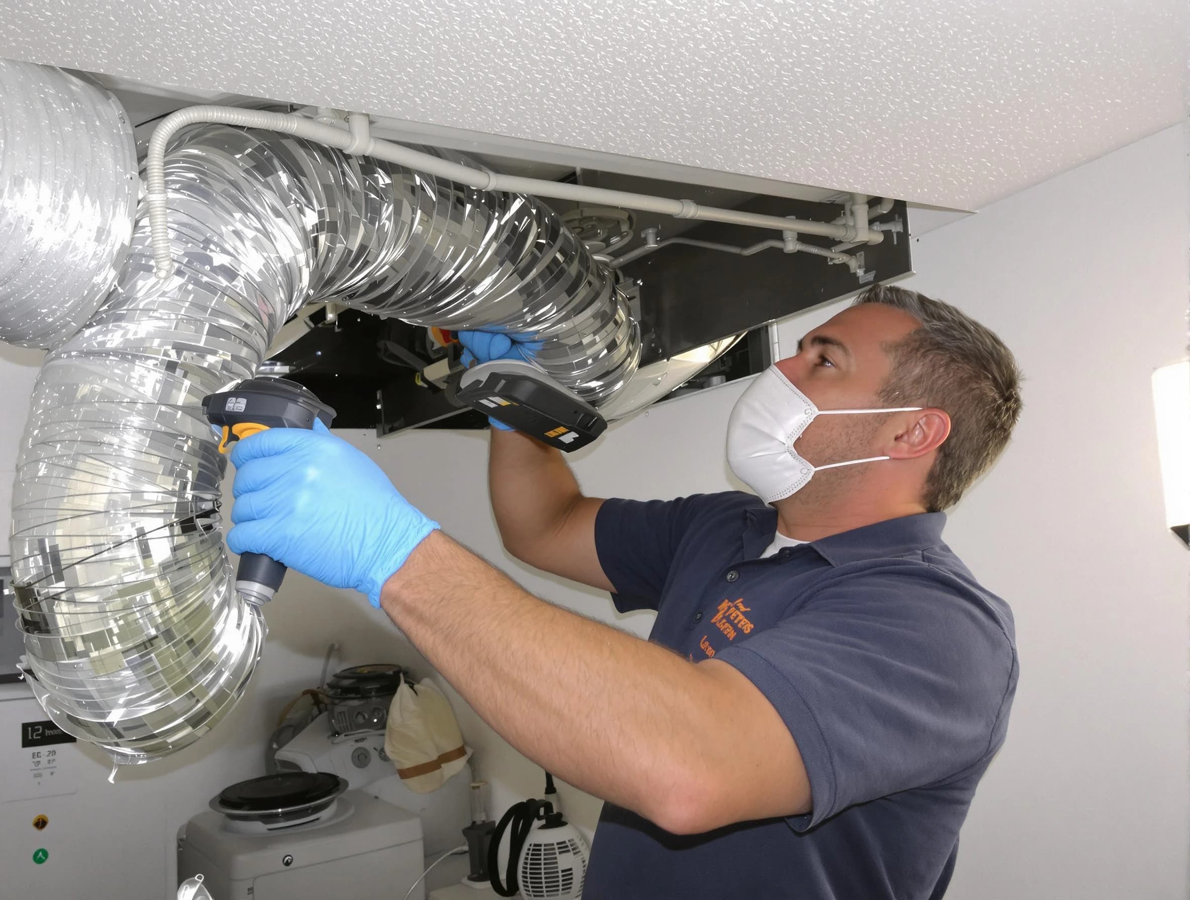 Somerville Dryer Vent Cleaning professional performing thorough residential dryer vent cleaning in Somerville
