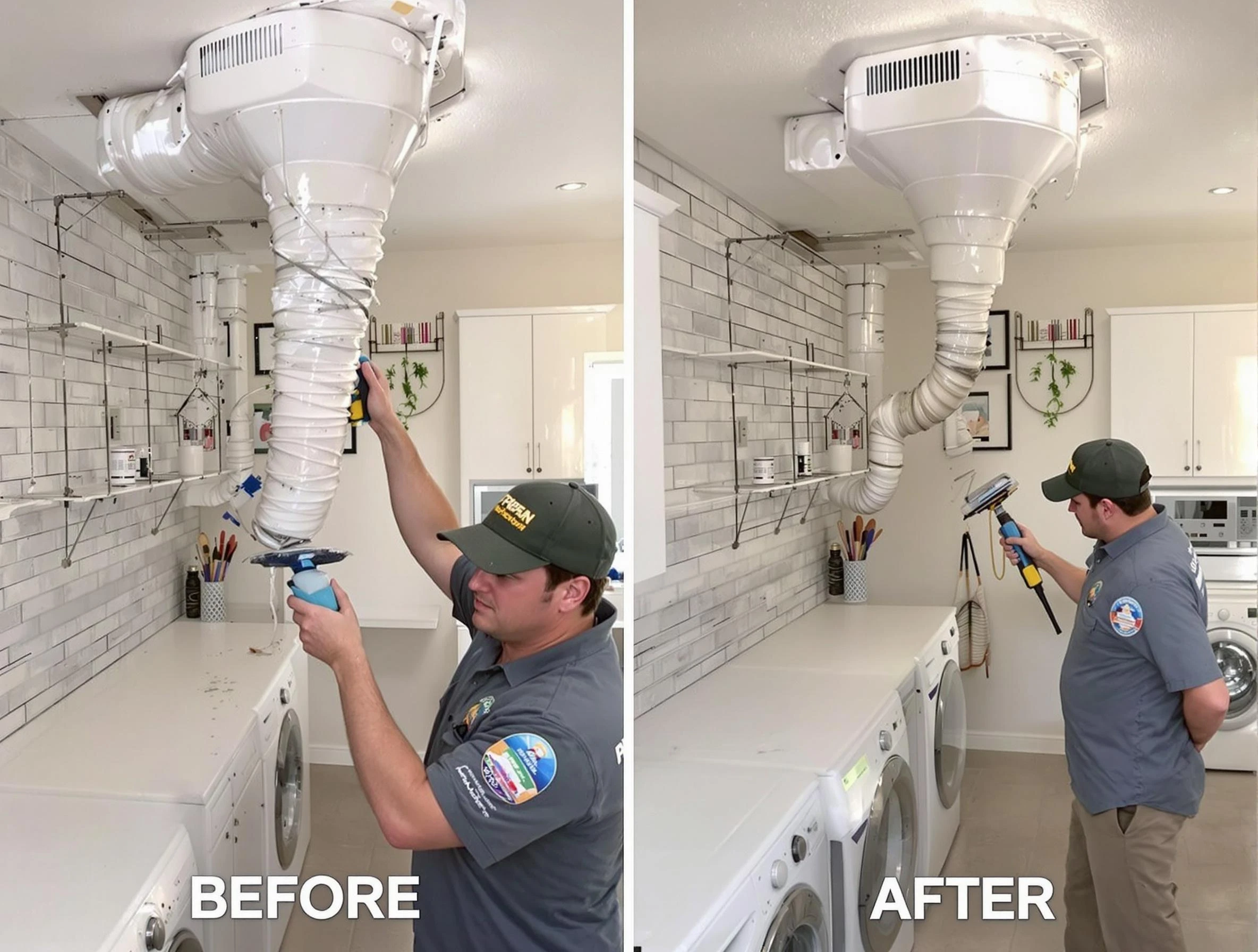 Professional dryer exhaust vent cleaning by Somerville Dryer Vent Cleaning in Somerville