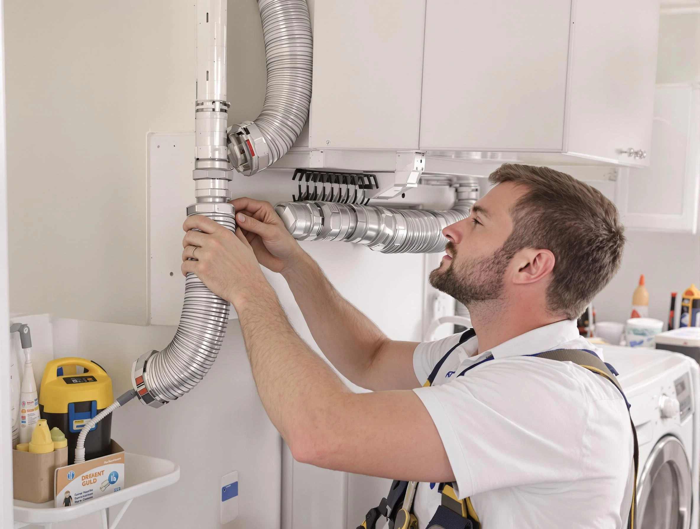 Professional dryer vent repair and installation by Somerville Dryer Vent Cleaning in Somerville